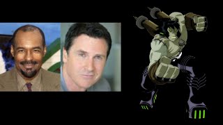 BenvicktorFrankenstrike Voice Comparison Ben 10 [upl. by Phiona]