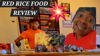 SOUL FOOD ON THE EASTSIDE OF ATL‼️ RED RICE Restaurant 🍗 food review 😂 [upl. by Arihas497]