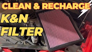 How to Clean a KampN Air Filter  Fast amp Easy [upl. by Giddings]