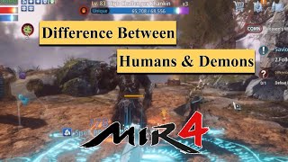 Difference Between Humans and Demons Mir4 Request Mission [upl. by Johannes]