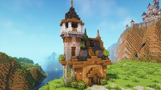 Minecraft  Starter Medieval House  Minecraft Tutorial [upl. by Gebler428]