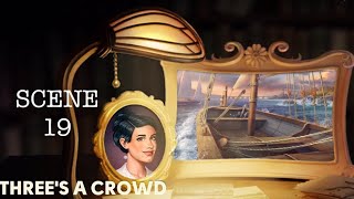 Three’s a Crowd Secrets Event SCENE 19  Sailboat No loading screens June’s Journey [upl. by Lepley]