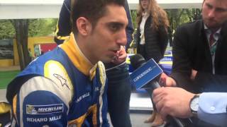 Formule E Paris  Interview de Sebastien Buemi [upl. by Haleak]