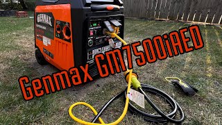 Genmax GM7500iAED Generator [upl. by Chadabe621]