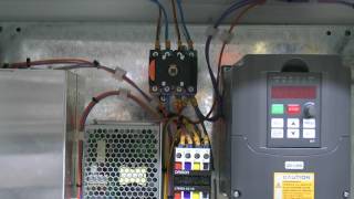 CNC Router Build 4  Cabinet Power Wiring amp Emergency Stop Circuit [upl. by Kurr]