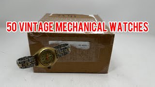 I Scored BIG on EBAY with Vintage Mechanical Watches [upl. by Olcott]