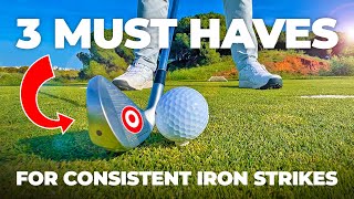 How To Strike Your Irons Like The Pros  Golf Swing Tip [upl. by Anma]