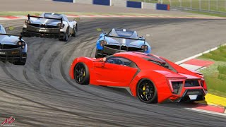 Lykan HyperSport vs Pagani Huayra BC  Red Bull Ring [upl. by Oconnor866]