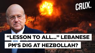 “Stay Out Of Conflicts…” Lebanon’s Govt’s Message Indicates Rift With Hezbollah As IDF Pounds Beirut [upl. by Hally]