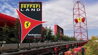 Ferrari Land  PortAventura Vlog May 2019 [upl. by Rodriguez]