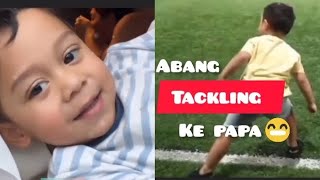 WASIT MANA WASIT🤩ABANG KALAU TACKLING DIEM BAE NAKNTAR KARTU KUNING LHO😂muhammad alfatihbillar [upl. by Argela]