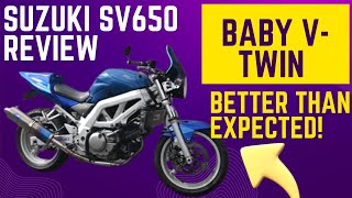 Why This Should Be Your First Vtwin 2003 Suzuki SV650 Review  You Might Be Surprised [upl. by Calan461]