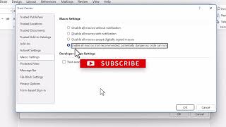 How to Enable Macros in Microsoft Word on Windows or Mac [upl. by Fonville188]