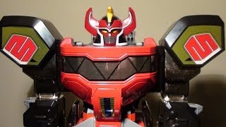 Power Rangers Legacy Megazord Review [upl. by Einnal212]