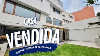 Venta de Casa en Lomas de Bellavista [upl. by Eicak]