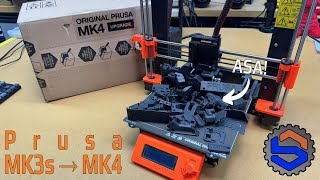 Prusa MK3s to MK4 Upgrade  Part 1 [upl. by Jann]