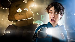 We SURVIVED the REAL LIFE Five Nights at Freddys [upl. by Inalej412]