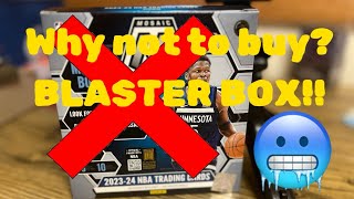 202324 Mosaic Basketball Blaster box REVIEW [upl. by Rad368]