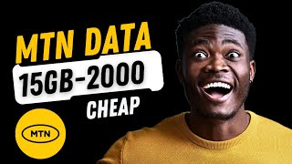 MTN 15GB data for 2000 cheap mtn data offer 2024 [upl. by Nnaerb]