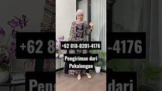 Gamis Batik batikpekalongan gamis viralvideo kekinian pekalongan elcipa elrumi shifahadju [upl. by Nam145]