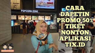 CARA MEMBELI TIKET NONTON BIOSKOP DI APLIKASI TIX ID [upl. by Benkley581]