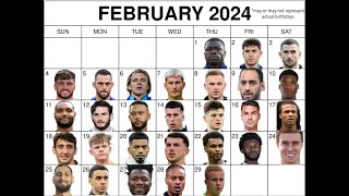 Born In February Team  Football Manager Experiments  Football Manager 2024 [upl. by Marashio]