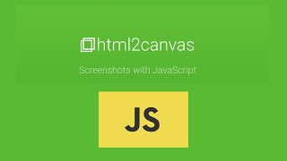 HTML2CANVAS  Take Screenshots Of Certain Div and Images using HTML2CANVAS [upl. by Yelrebmik]