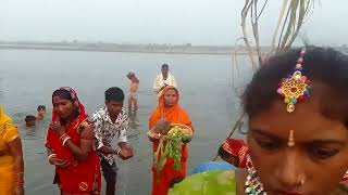 8112024 Happy chhath Puja original video🙏🙏Jay Maiya 🙏🙏chhathpuja the [upl. by Fording]