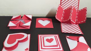 how to make cards for scrapbook  cards tutorial for scrapbook scrapbook cards [upl. by Louis]