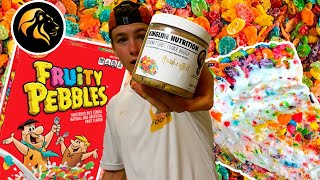 New Kingline Nutrition Cookie Dough Review FRUITY CRISPS Better Than Fruity Pebbles [upl. by Dieterich]