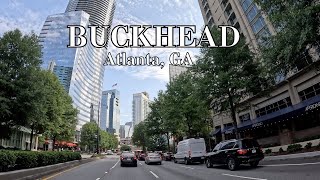 Buckhead Drive 4K  Atlanta GA [upl. by Gilead]