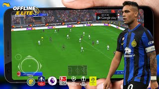 FINALMENTE JOGO DE FUTEBOL COM APENAS 85mb OFFLINE PARA ANDROID E CHAMPIONS LEAGUE COMPLETA 2024 [upl. by Towers73]