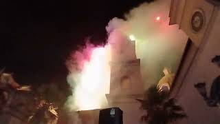 Incendio del Campanile di Calvizzano San Giacomo festeggiamenti 2024 Video di Marco saliceti [upl. by Tneicniv]