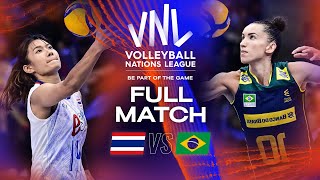 🇹🇭 THA vs 🇧🇷 BRA  Full Match  Womens VNL 2023 [upl. by Phillie]