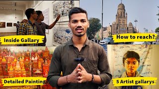 Jahangir Art Gallery  CSMT  Detailed video [upl. by Josy92]