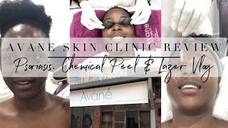 VLOG  AvaneRefine Skin Clinic Kampala Review  Psoriasis Chemical Peel amp Laser Hair Removal Vlog [upl. by Anaeirb]