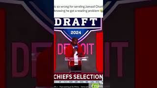 Jamaal Charles cannot read nfl nfldraft nfl [upl. by Hopper]