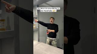 Wenn man auf der Party einen Becher in der Hand hat 😂  party tanzen comedy [upl. by Rudolfo]