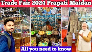 Trade Fair 2024 Delhi  trade fair 2024 delhi pragati maidan  iitf 2024 tickets timinings parking [upl. by Bluma]