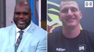 Nikola Jokić Reacts to Winning His 3rd MVP amp Shaq Saying SGA Should Have Won  Inside the NBA [upl. by Katharyn]