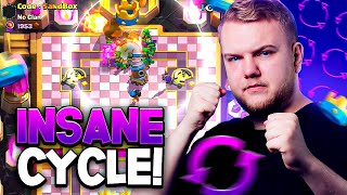 BEST CYCLE DECK IN THE NEW META  Clash Royale [upl. by Donatelli]