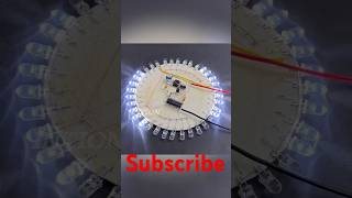 Diy 💡 🤯LED chaser circuit using CMOS IC CD4017 Logic Counter 20 LEDs and NE555 timer diy reels [upl. by Hselin]