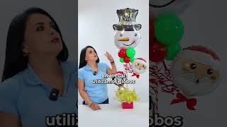 Para Fiestas y Posadas Globos y Figuras  Globos y Figuras decoraciónnavidad decoracionconglobos [upl. by Annice]