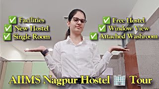 AIIMS Nagpur Hostel Tour  Priya Choudhary AIIMS  aiimsnagpur campus [upl. by Inalawi902]