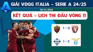 KẾT QUẢ VÀ BẢNG XẾP HẠNG BÓNG ĐÁ HÔM NAY VÒNG 10 SERIE A [upl. by Sirromal]