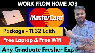 Mastercard Hiring Fresher  Work From Home Jobs  Package1132 LPA  Latest Jobs 2024  Mastercard [upl. by Kowatch659]