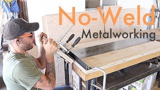 DIY NoWeld Metal Bending Jig  Modern Builds [upl. by Ataynek299]