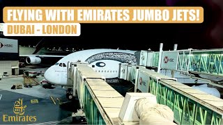 EMIRATES ECONOMY CLASS FULL REVIEW  Emirate A380 Flight Review  Dubai to London [upl. by Hsenid596]