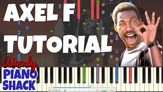 Axel F  Beverly Hills Cop  TUTORIAL Harold Faltermeyer [upl. by Harp]