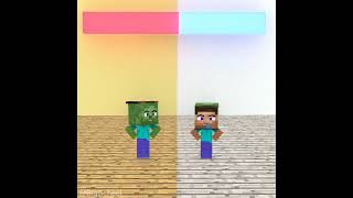 PoiPoiPoiPoiPoiPoiPoPi  Baby Zombie vs Baby Herobrine 😁 [upl. by Hniht]